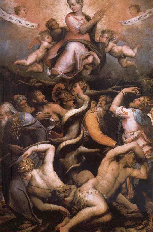 Giorgio Vasari The Immaculate one Concepcion Spain oil painting art